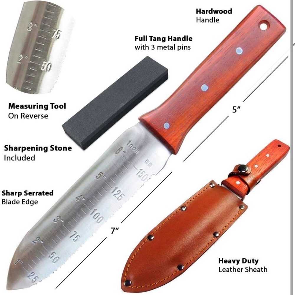 Garden knife, garden tool, new - Picture 2 of 5